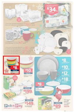 Pick n Pay : Save Big On All Your Festive Favourites From Choccies To Champers ( 17 Dec - 29 Dec 2013), page 9