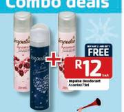 Impulse Deodorant-75ml Each