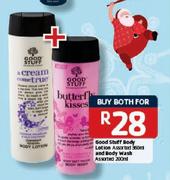 Good Stuff Body Lotion 360ml And Body Wash-200ml Each