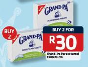 Grand-Pa Paracetamol Tablets-2X20's
