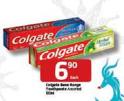 Colgate Base Range Toothpaste-100ml Each