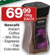 Nescafe Instant Coffee-100g Each
