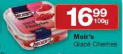Moir's Glace Cherries-100g