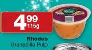 Rhodes Granadilla Pulp-115g