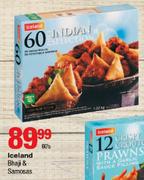 Iceland Bhaji & Samosas-60's