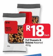PnP Peanuts & Raisins Assorted-450g Each