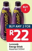 Lucozade Energy Drink-2x500Ml