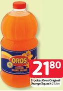 Brookes Oros Original Orange Squash-2L