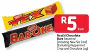 Nestle Chocolate Bars Assorted - Each