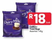 Cadbury Treat Bags Assorted - 145g Each