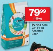 Purina One Cat Food Assorted-1.59kg