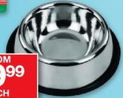 Pet Shop Stainless Steel Bowl-24cm