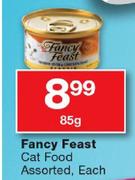 Fancy Feast Cat Food Assorted-85g