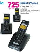 Bell Phones Studio 4300 Trio-Per Set