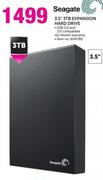 Seagate 3.5" 3TB Expansion Hard Drive
