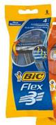 Bic 4 Triple Blade Razors Flex 3-per pack