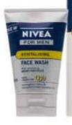 Nivea for Men Revitalising Q10 Face Wash-100ml each