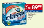 Bio Classic Washing Powder-2 x 1.5kg