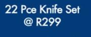 Knife Set-22pcs