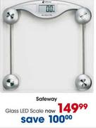 Safeway Glass LED Scale