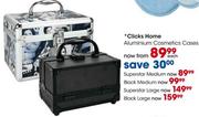 Clicks Home Aluminium Cosmetic Cases Superstar Large-Each 