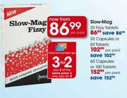 Slow-Mag 20 Fizzy Tablets-Per Pack