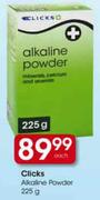 Clicks Alkaline Powder 225g-Each