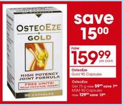 OsteoEze MSM 90 Capsules 