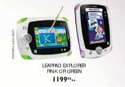 Leappad Explorer Pink Or Green