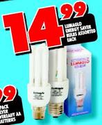 Lumaglo Energy Saver Bulbs Each