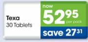 Texa 30 Tablets-Per Pack