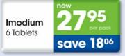 Imodium 6 Tabs Pack