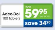 Adco-Dol-100Tabs Pack