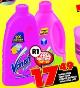 Vanish Liquid Fabric Stain Remover Assorted-400ml/500ml Each