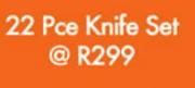 Knife Set-22 Pce
