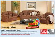 Tracy 3-Piece Lounge Suite
