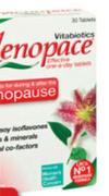 Vitabiotics Menopace -30 Capsules