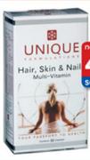 Unique Formulation Hair, Skin & Nails