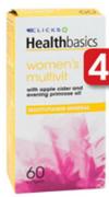Clicks Healthbasics Women's Multivitamin -60 Softgets