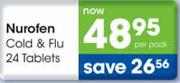 Nurofen Cold & Flu-24 Tablets