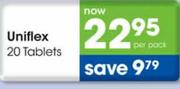 Uniflex-20 Tablets