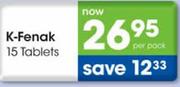 K-Fenak-15 Tablets