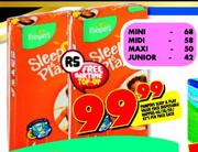 Pampers Sleep & Play Value Pack Disposable Nappies-68/58/50/42's Per Pack-Each