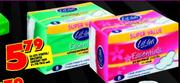 Lil-Lets Scented/Unscented Sanitary Pads-8's