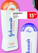 Johnson's Normal Shampoo-350ml