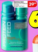 Protein Feed Shampoo & Conditioner Assorted Banded Pack-Each