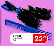 Hair Brush Set-3-Piece
