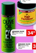 Organic Olive Oil Sheen Spray-466ml