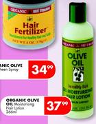 Organic Olive Oil Moisturising Hair Lotion-266ml
