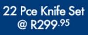 Knife Set-22 Pce